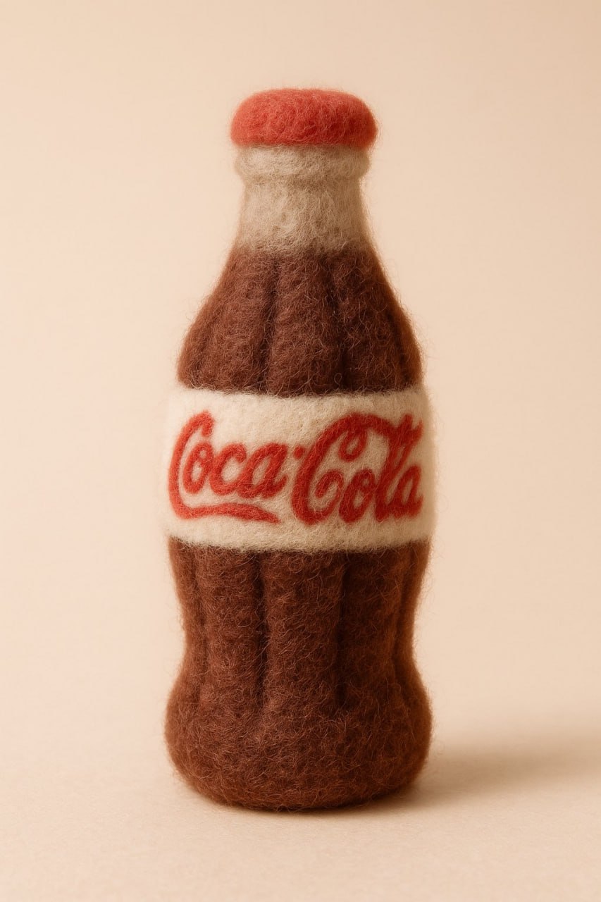 Needle-Felted Wool Sculpture