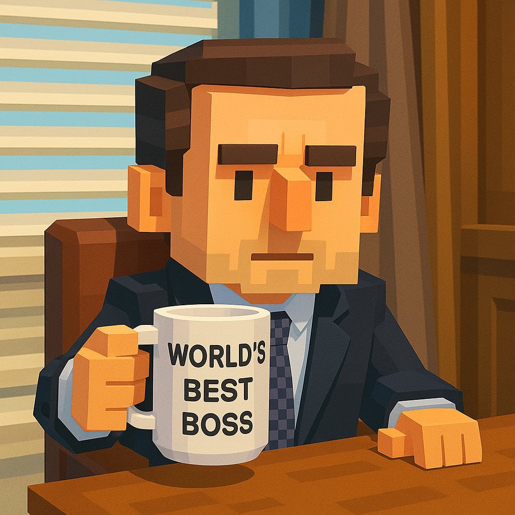 Voxel Art Chibi Character 3D